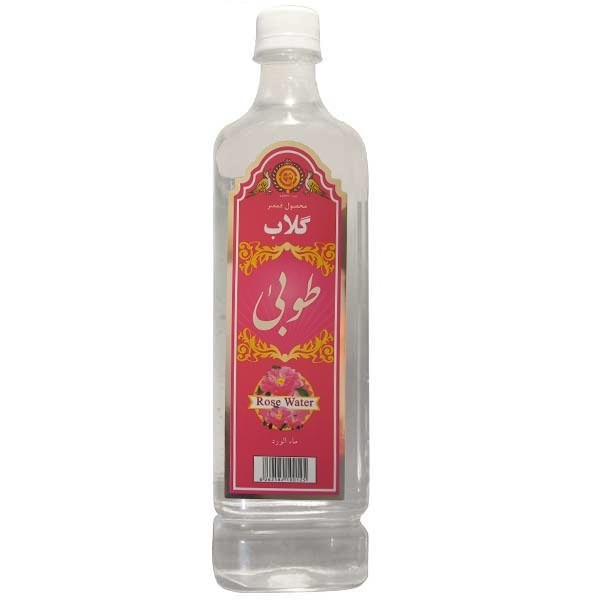 عرق گلاب ممتاز 900 میلی‌لیتری طوبی