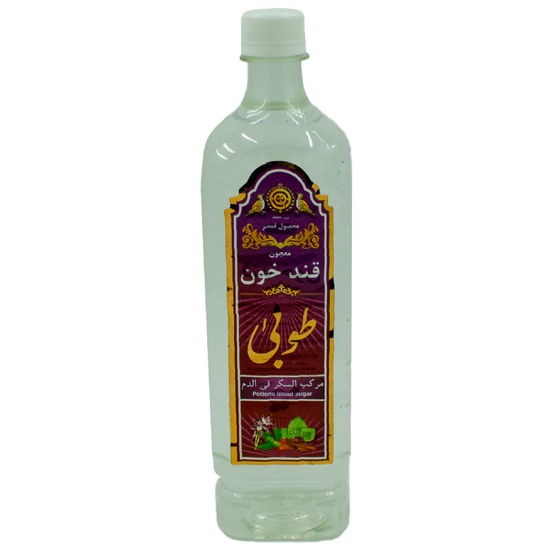 معجون قند خون 1 لیتری گلاب طوبی