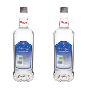 عرق چهارگیاه چربیکا 1 لیتری افشار - بسته 2 عددی