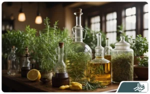 عرقیات گیاهی با طبع سرد شاخص