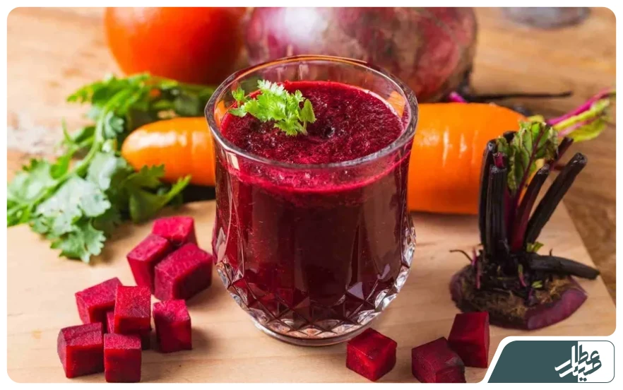 دمنوش چغندر و هویج