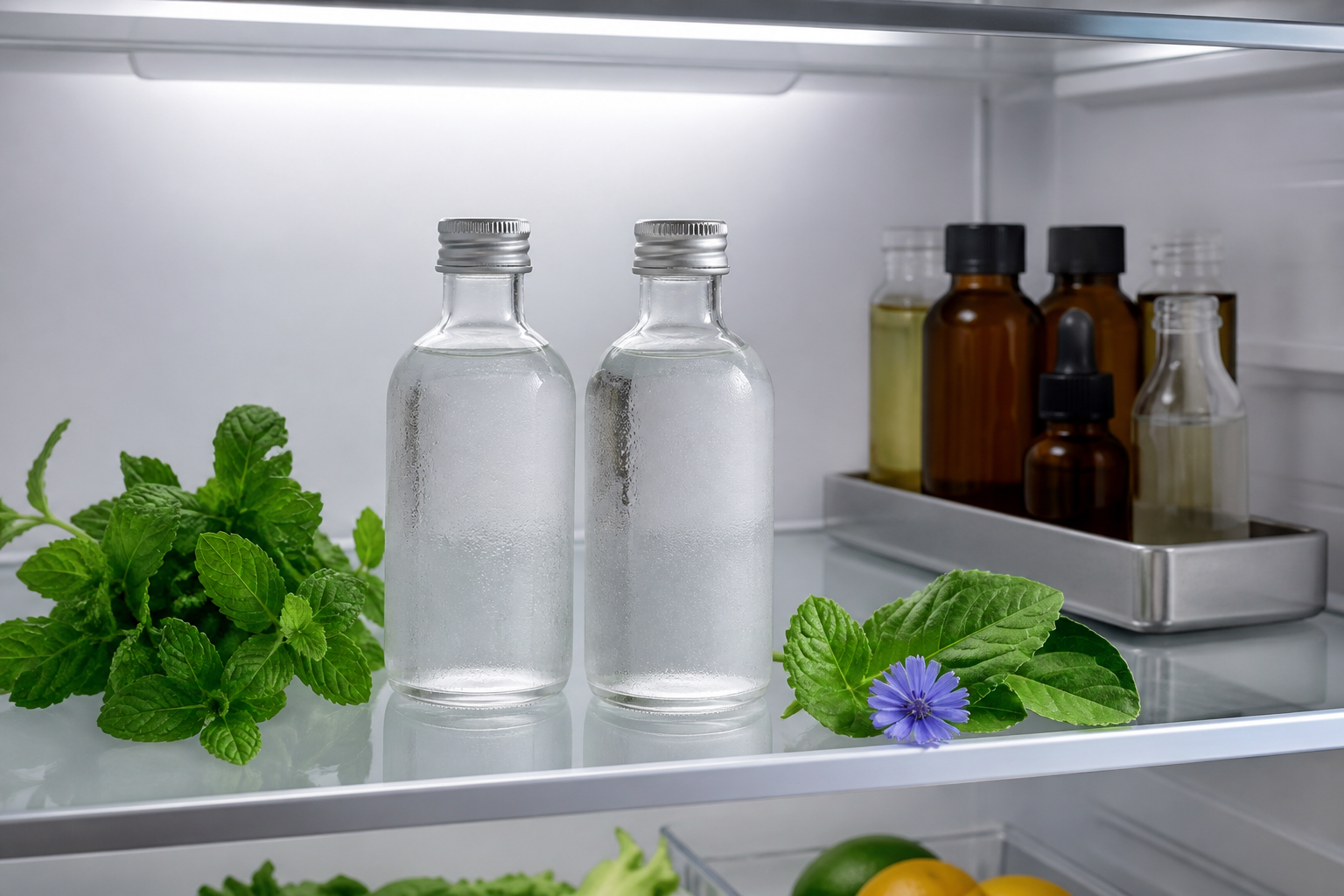نگهداری صحیح عرقیات گیاهی در یخچال