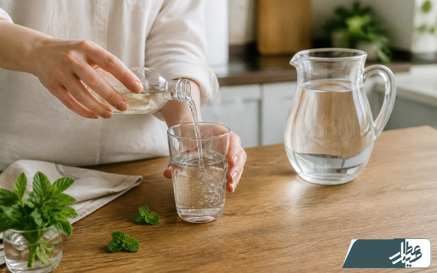 مقایسه مصرف خالص و رقیقشده عرق گیاهی