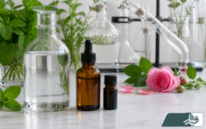مقایسه عرق گیاهی عصاره و اسانس در ظروف آزمایشگاهی